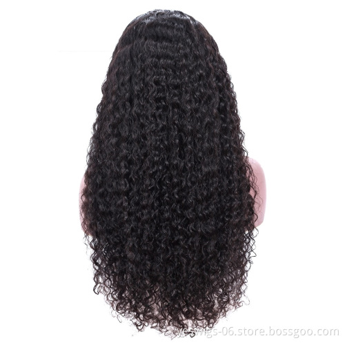 Wholesale Brazilian Virgin Hair Lace Front Wig Deep, Unprocessed Remy Hair 13*4 Lace Front Wigs For Black Women